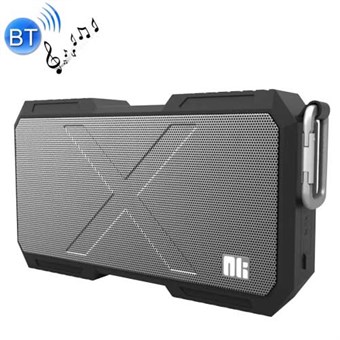 NILLKIN vattentät högtalare med Bluetooth, AUX, mikrofon och USB - svart